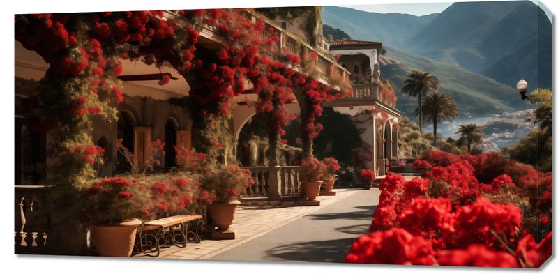 Obraz 100x50cm Czerwona Idylla zdjęcie 1