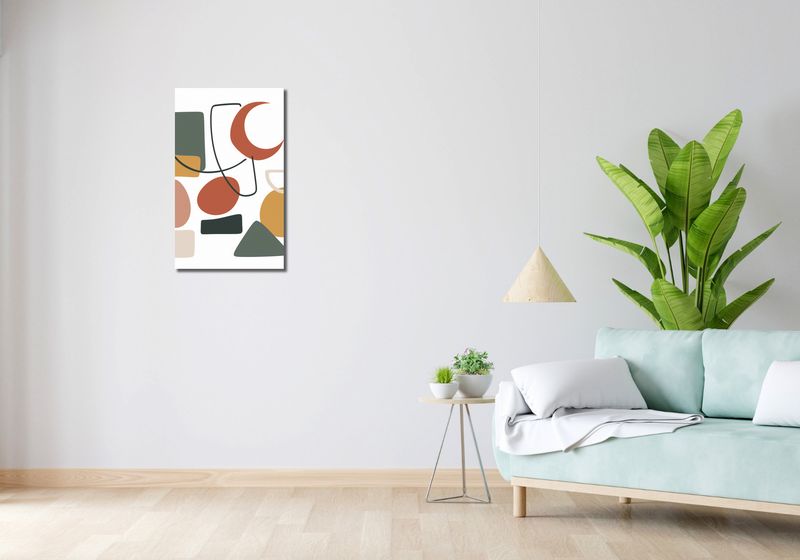 Obraz 40x70cm Formy Wyzwolone zdjęcie 2