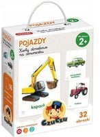 czuczu karty obrazkowe na sznureczku pojazdy 2152