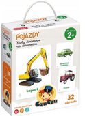 czuczu karty obrazkowe na sznureczku pojazdy 2152