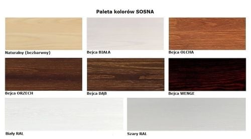 DEESI łóżko sosnowe SPECTRUM 160x200 na Arena.pl