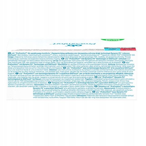 o.b. ProComfort Super Plus tampony 32 sztuki na Arena.pl