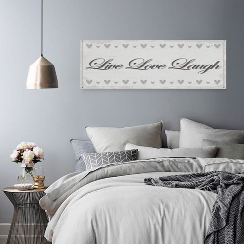 Deco Panel panorama, Live love laugh 90x30 na Arena.pl
