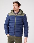 WRANGLER PUFFER JACKET MĘSKA KURTKA PRZEJŚCIOWA NAVY W4B1WA114 S