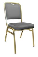 Krzesło Marco bankietowe konferencyjne stelaż złoty BL14