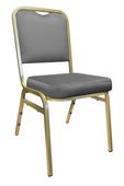 Krzesło Marco bankietowe konferencyjne stelaż złoty BL14