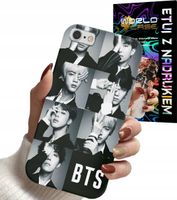 ETUI CASE DO IPHONE 7, 8, SE 2022 - BTS DAMSKIE WZORY KPOP GOT7 BLACKPINK