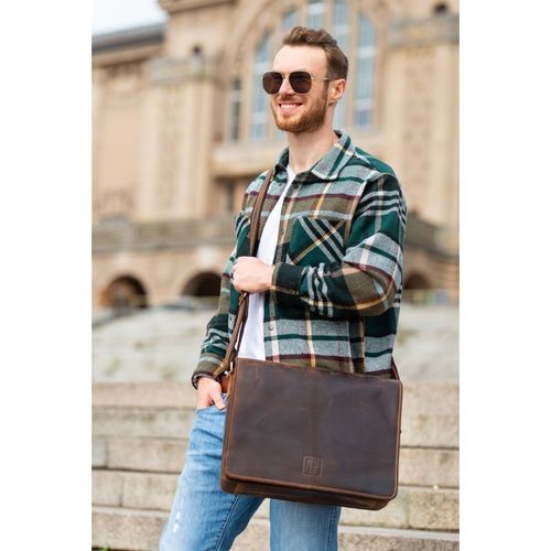 torba męska na ramię vintage paolo peruzzi t-06-br na Arena.pl