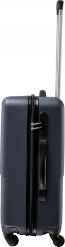 WALIZKA PODRÓŻNA NA KÓŁKACH TWARDA HI-TEC PORTO NAVY 60 L 63 x 45 x 26 cm na Arena.pl