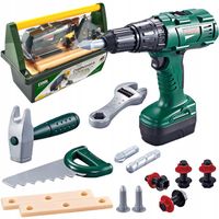 ZESTAW WKRĘTARKA SKRZYNKA WARSZTATOWA MAJSTERKOWICZA DLA DZIECI MATADI