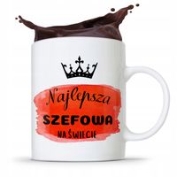 Kubek Prezent Dla Szefowej Najlepsza Szefowa Z Nadrukiem Ze Zdjęciem