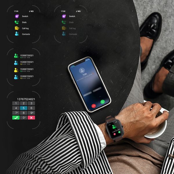 Smartwatch IMILAB IMIKI ST1 brązowy zdjęcie 5