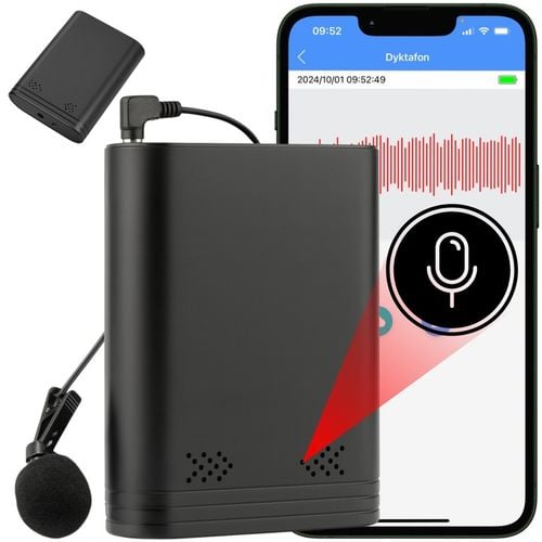 DYKTAFON SZPIEGOWSKI WIFI PODSŁUCH MAŁY MAGNES APLIKACJA ZDALNY na Arena.pl