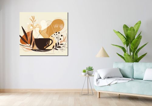 Obraz 100x90cm Aromatyczna Przerwa na Arena.pl