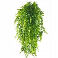 SZTUCZNA PAPROĆ Paprotka DOMOWA Zwisająca XL Duża REALISTYTCZNA