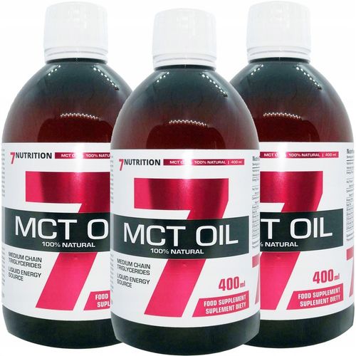 Keto Produkty Olej MCT Dieta Tłuszczowa 3x 400ml C6 C8 C10 C12 C14 na Arena.pl