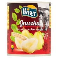 Kier Gruszka połówki w lekkim syropie 840 g