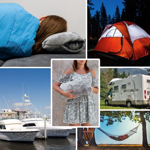 Bluzair - Bluza koc - Jasny szary na Arena.pl