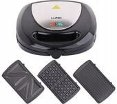 OPIEKACZ DO KANAPEK 760W LUND 3w1 TOSTER GRILL GOFROWNICA WYMIENNE