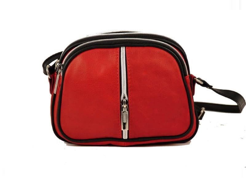 Listonoszka damska - Barberini's - Czerwona zdjęcie 1