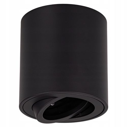 Oprawa natynkowa halogenowa TUBA LED GU10 Ruchoma CZARNA SPOT sufitowa na Arena.pl