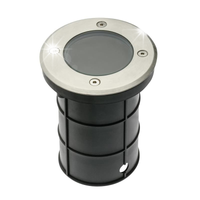 OPRAWA NAJAZDOWA LAMPA GTV ALFA-O ON-ALFAOGU10-06 GU10 220-240V AC INOX