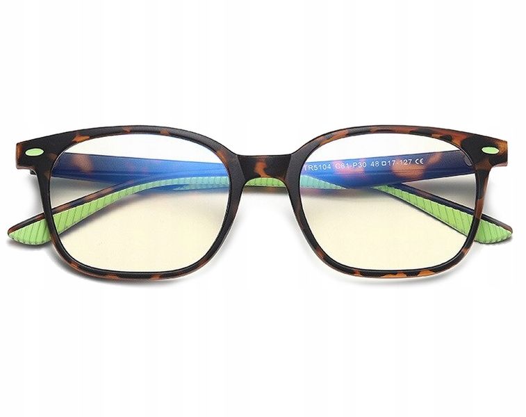 Dziecięce okulary do Komputera BLUE LIGHT zerówki zdjęcie 1