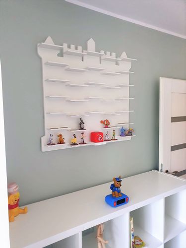 Półka na figurki audiobajki opowiadania zamek XXL na Arena.pl