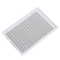 Sztuczne rzęsy gotowe KĘPKI do przedłużania D 9D 0,05 320szt MIX 8-15 mm