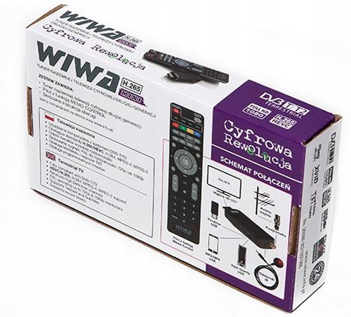 Tuner DVB-T2 Wiwa H.265 MINI na Arena.pl