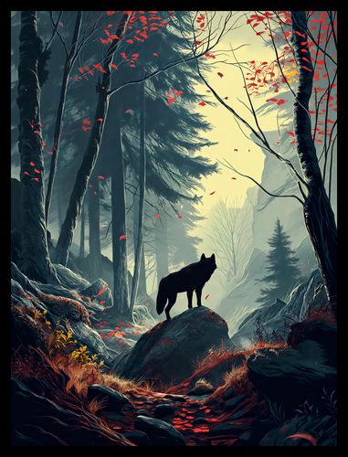 Plakat 30x40cm Leśne Echa na Arena.pl