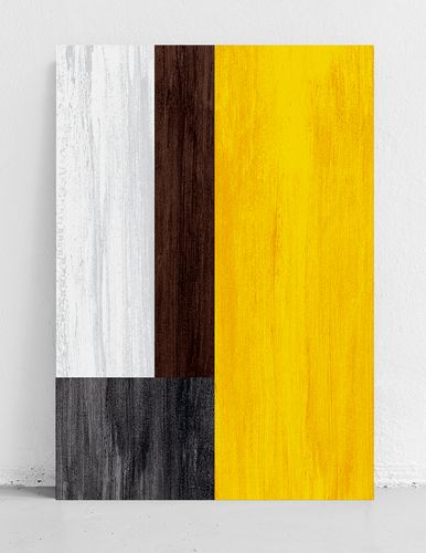 Plakat abstrakcja geometryczna 21x29,7 cm A4 na Arena.pl