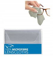 Ściereczka do okularów z mikrofibry w etui