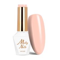 Lakier hybrydowy LED/UV Gel Polish MollyNails Yoghurt Nr 126 8g