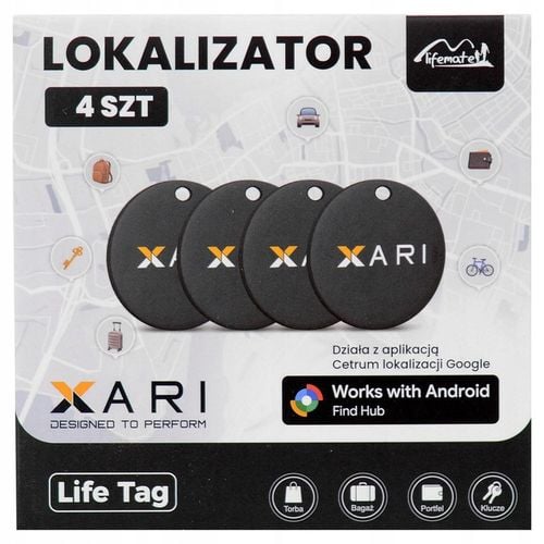 4x Lokalizator GPS Life Tag Lifemate XARI Android do plecaka kluczy na Arena.pl