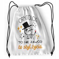 Plecak Sportowy Szkolny Ornitologa Worek Torba Z Nadrukiem Ze Zdjęciem