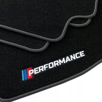Dywaniki welurowe LOGO M POWER BMW 6 F12 od 2011