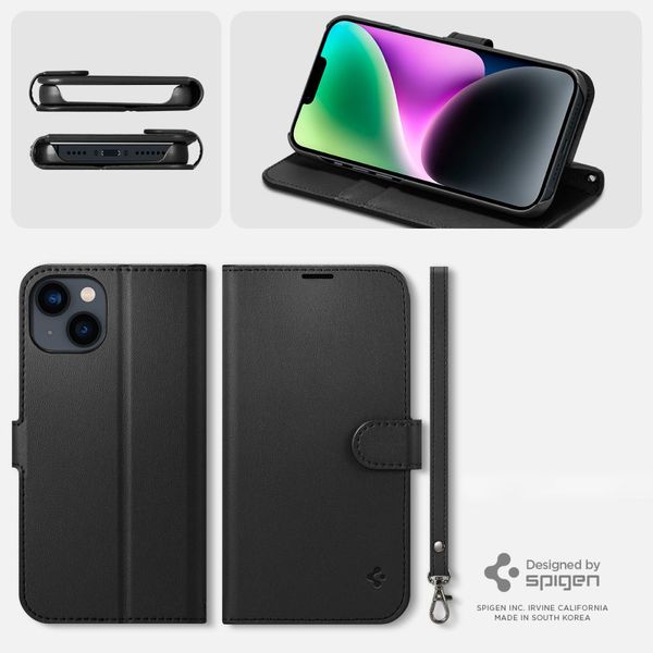 spigen wallet s iphone 14 black zdjęcie 11