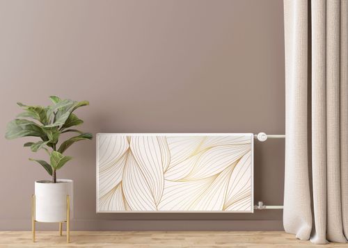 MASKOWNICA Magnetyczna Grzejnika Liście Styl Line-art 80cm x 60cm na Arena.pl