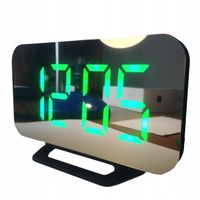 Elektroniczny BUDZIK zegar z ŁADOWARKA USB