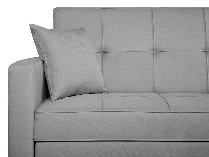Sofa rozkładana jasnoszara GLOMMA zdjęcie 8