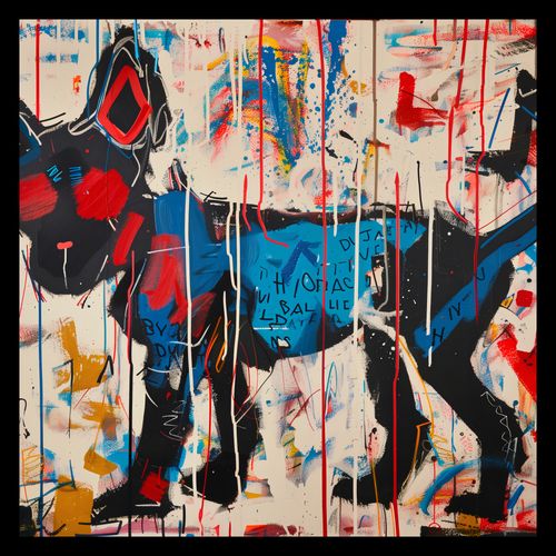 Plakat 40x40cm Miejski Pies na Arena.pl