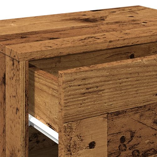 Ścienna szafka nocna, stare drewno na Arena.pl