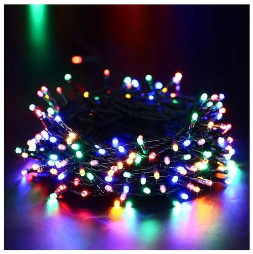 Lampki Światełka Choinkowe 500 LED MULTI KOLOR ZEWNĘTRZNE WEWNĘTRZNE MOCNE na Arena.pl