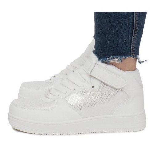 Białe Wysokie Trampki Force One r.38 na Arena.pl