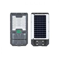 LAMPA LED SOLARNA 100W IP65 Z PILOTEM BARWA 6000K