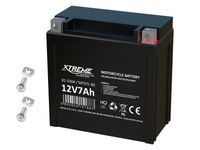 Akumulator motocyklowy 12V 7Ah XTREME prawy +