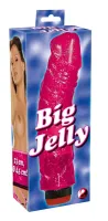 you2toys vibrator jelly large rożowy 23 cm elastyczny model