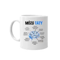 Mózg taty - kubek prezent dla taty Dzień Ojca urodziny śmieszny
