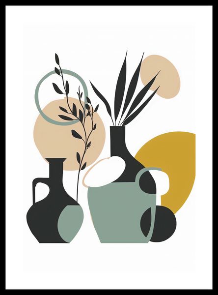 Plakat 68x98cm Modernistyczna Kompozycja zdjęcie 3